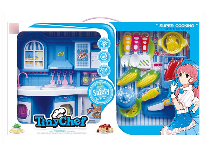 KITCHEN SET W/LIGHT & MUSIC - HP1122591