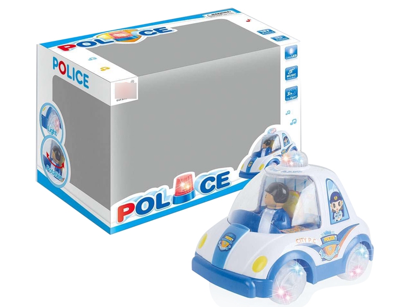 B/O BUMP AND GO POLICE CAR W/LIGHT & MUSIC - HP1122598