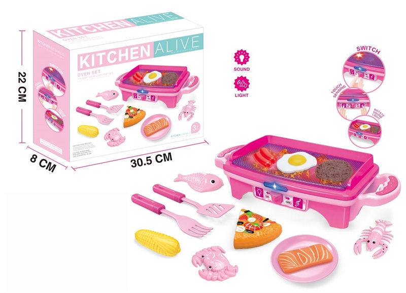 KITCHEN SET W/LIGHT & SOUND - HP1122620