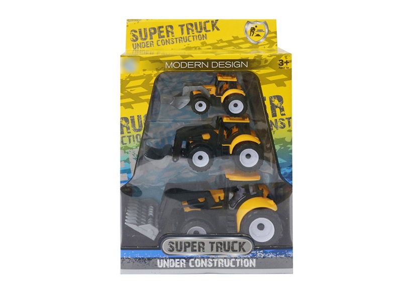 FRICTION CONSTRUCTION CAR 3PCS - HP1122640