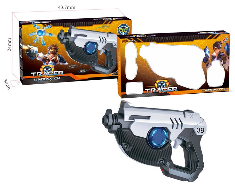 B/O WATER BULLET SHOOTING GUN W/LIGHT - HP1122661