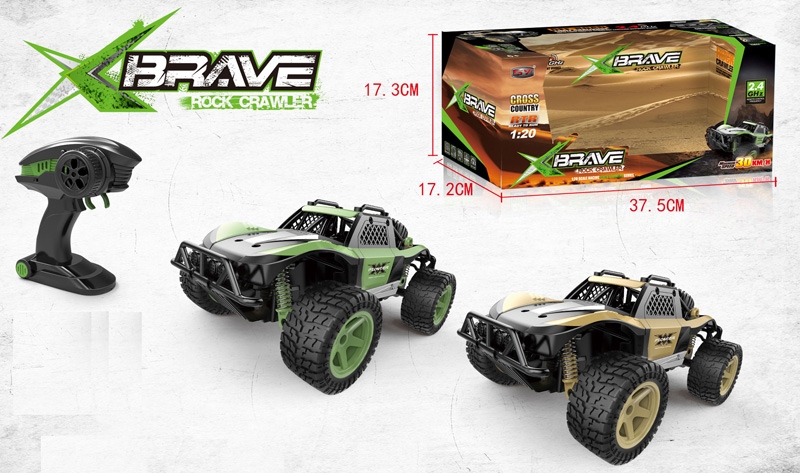 1:20 2.4G 4 FUNCION R/C CAR W/INCLUDED BATTERY - HP1122684