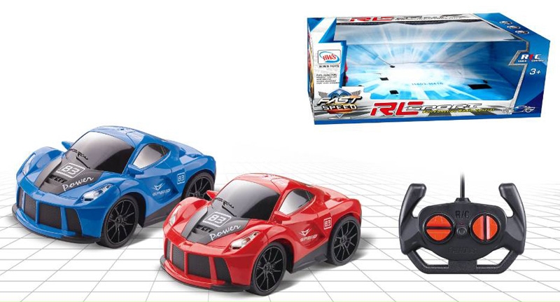 4 FUNCTION R/C CAR W/LIGHT RED/BLUE - HP1122808