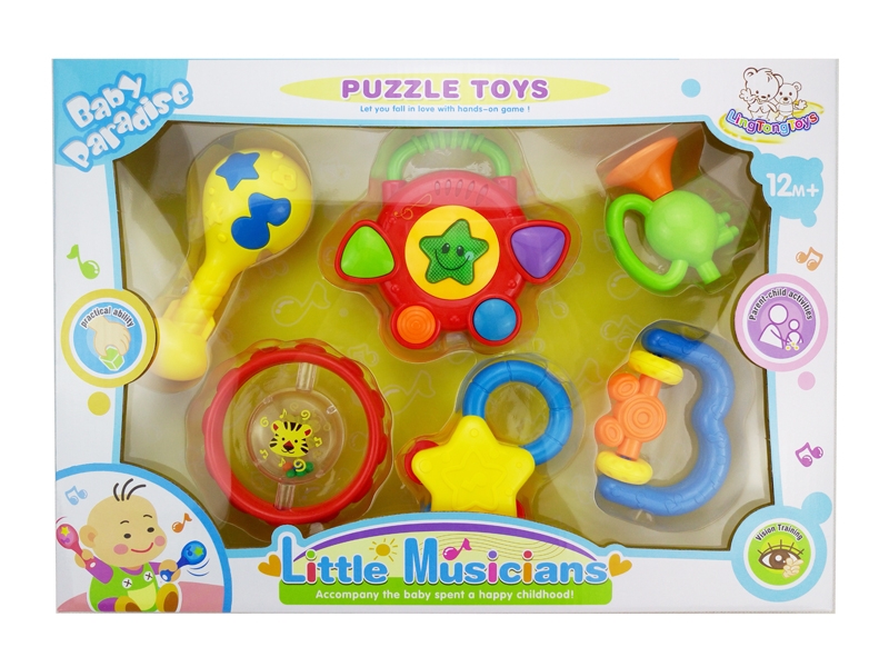 BABY RATTLE 6PCS - HP1122894