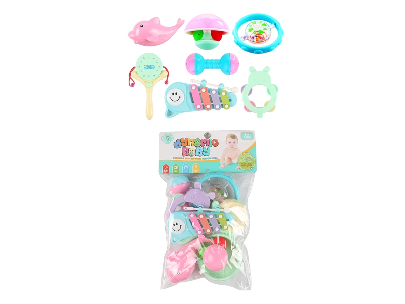 BABY RATTLE W/XYLOPHONE 7PCS - HP1122935