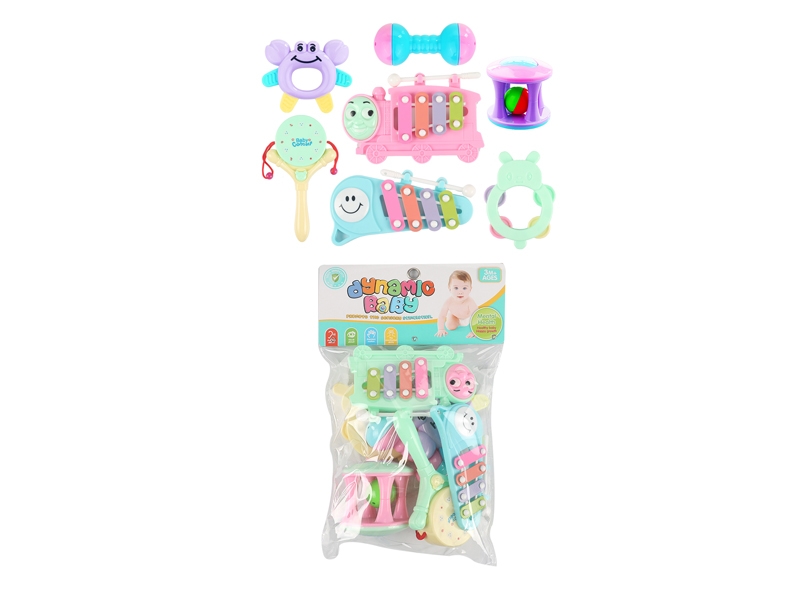BABY RATTLE W/XYLOPHONE 7PCS - HP1122936
