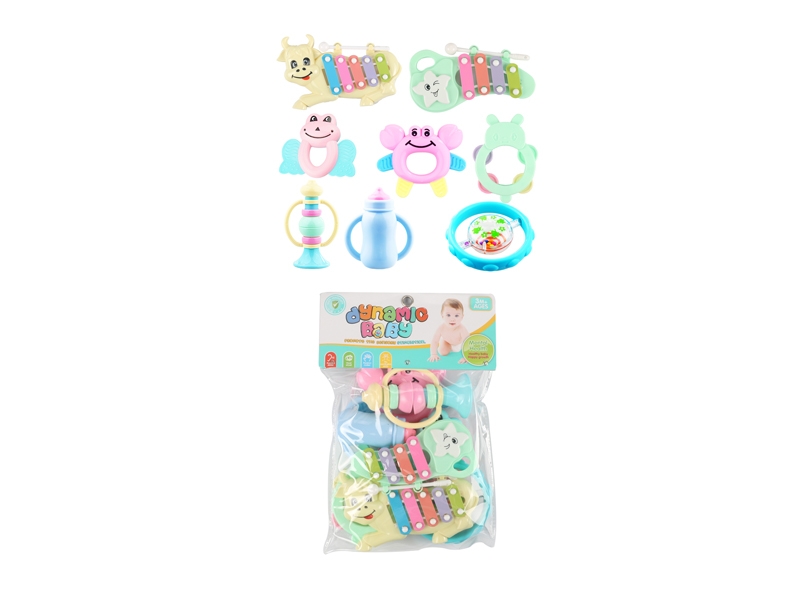 BABY RATTLE W/XYLOPHONE 8PCS - HP1122938