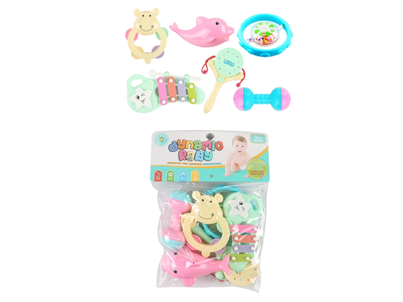 BABY RATTLE W/XYLOPHONE 6PCS - HP1122939