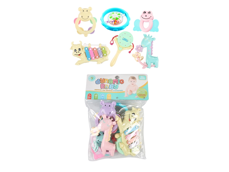 BABY RATTLE W/XYLOPHONE 6PCS - HP1122940