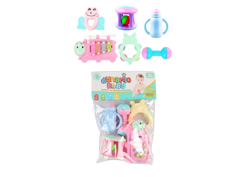 BABY RATTLE W/XYLOPHONE 6PCS - HP1122941