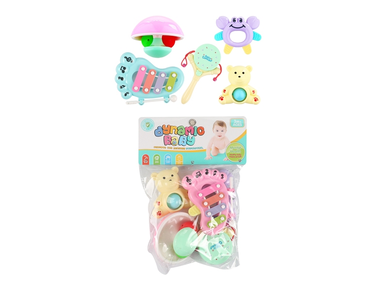 BABY RATTLE W/XYLOPHONE 5PCS - HP1122942