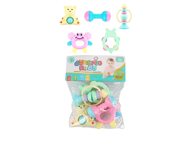 BABY RATTLE 5PCS - HP1122949