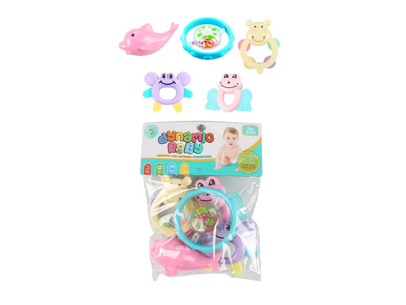BABY RATTLE 5PCS - HP1122950