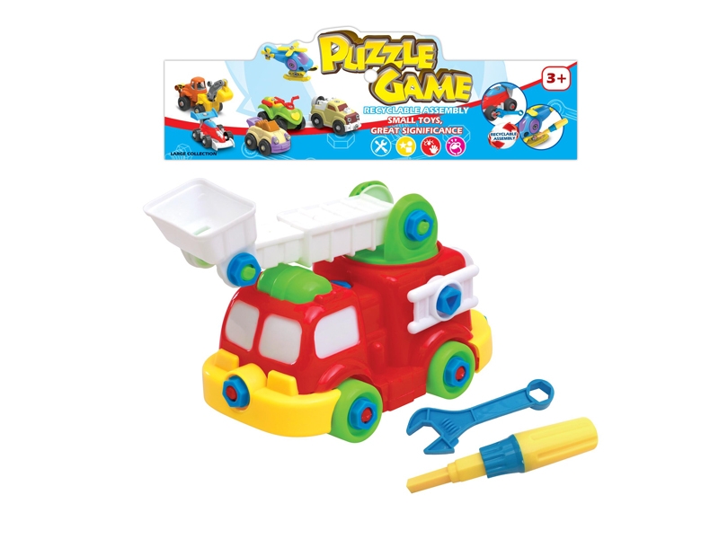 ASSEMBLE CARTOON FIRE TRUCK - HP1123038