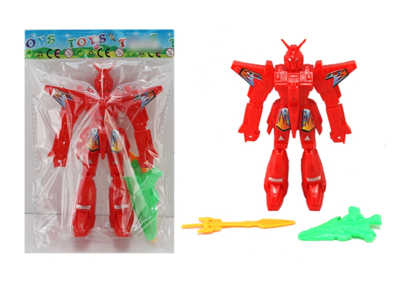 TRANSFORMABLE ROBOT W/LIGHT（4 COLORS） - HP1123072
