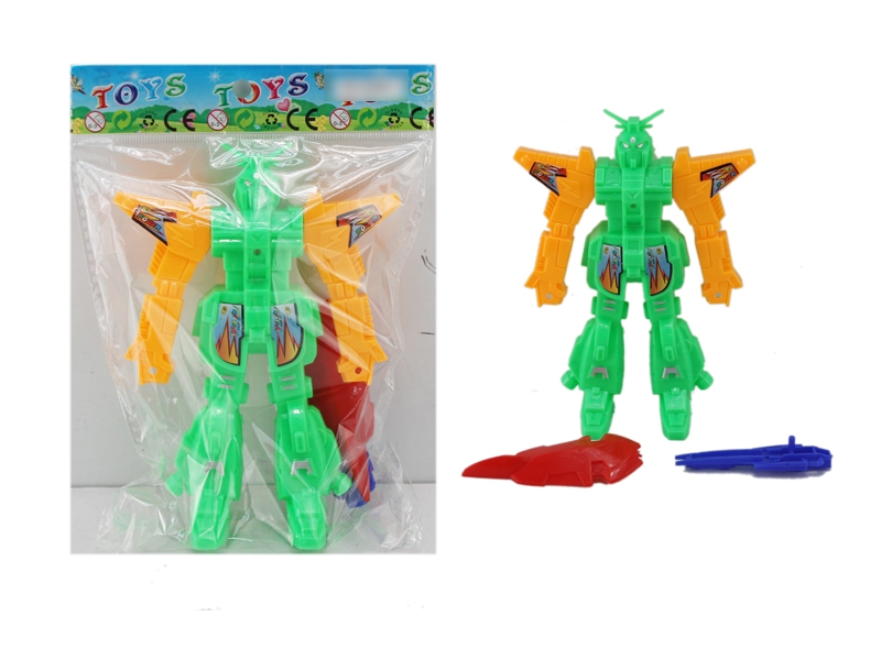 TRANSFORMABLE ROBOT W/LIGHT （4 COLORS） - HP1123073