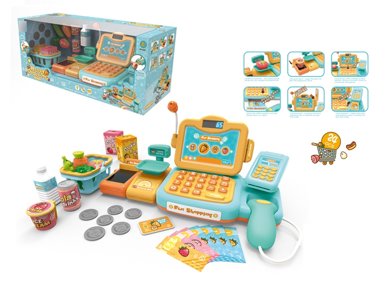 CASH REGISTER W/LIGHT & SOUND 24PCS - HP1123298