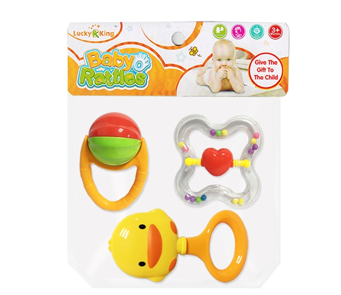 BABY RATTLE 3PCS - HP1123342