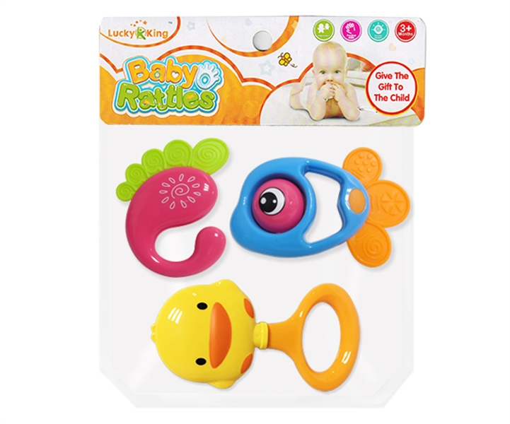 BABY RATTLE 3PCS - HP1123345