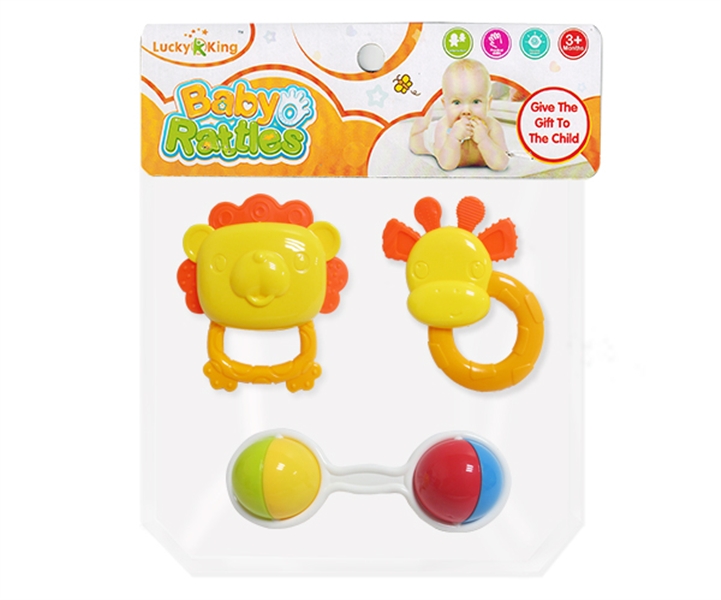 BABY RATTLE 3PCS - HP1123347
