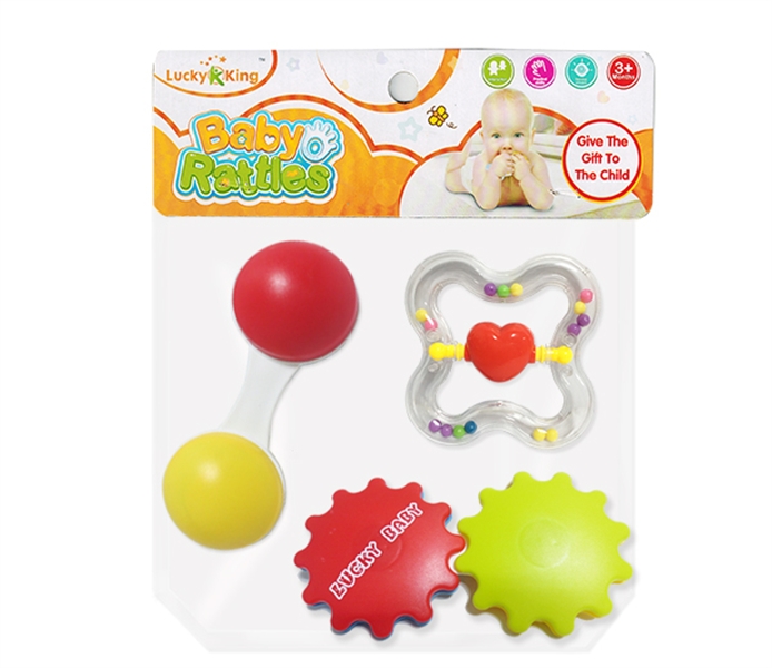 BABY RATTLE 3PCS - HP1123350