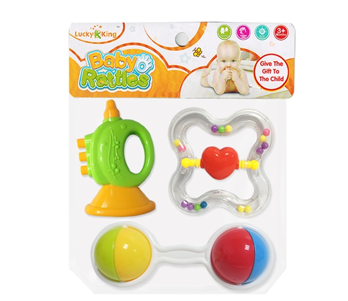 BABY RATTLE 3PCS - HP1123351