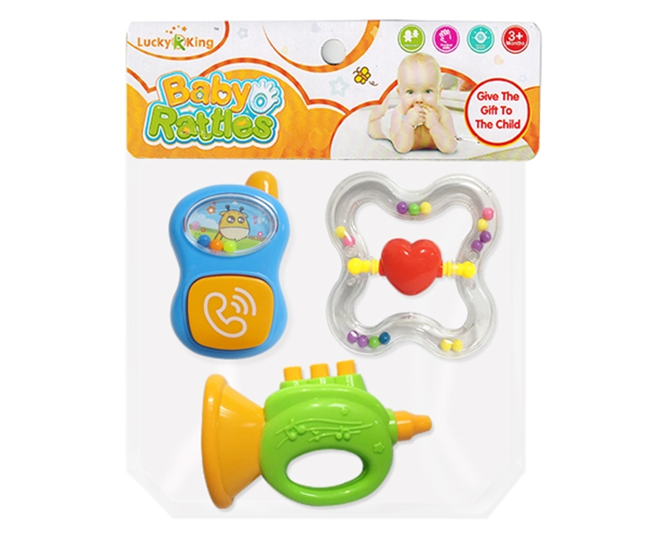 BABY RATTLE 3PCS - HP1123355