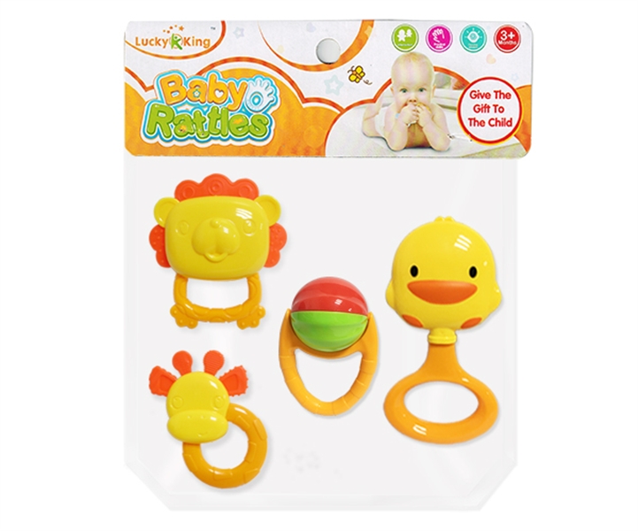BABY RATTLE 4PCS - HP1123358