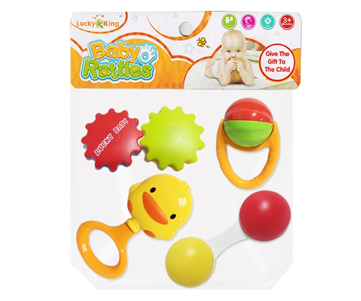 BABY RATTLE 4PCS - HP1123359