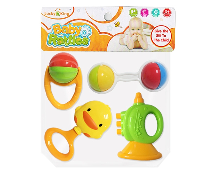 BABY RATTLE 4PCS - HP1123360