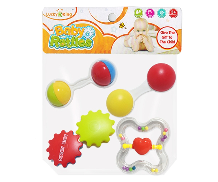 BABY RATTLE 4PCS - HP1123362