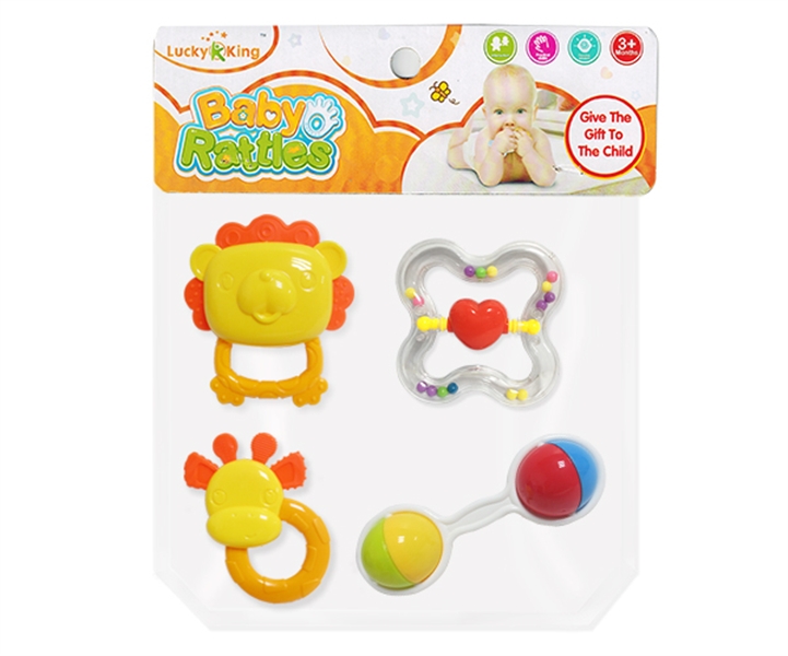 BABY RATTLE 4PCS - HP1123363