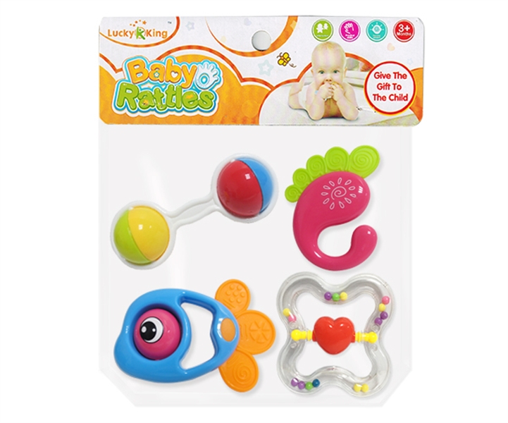 BABY RATTLE 4PCS - HP1123364