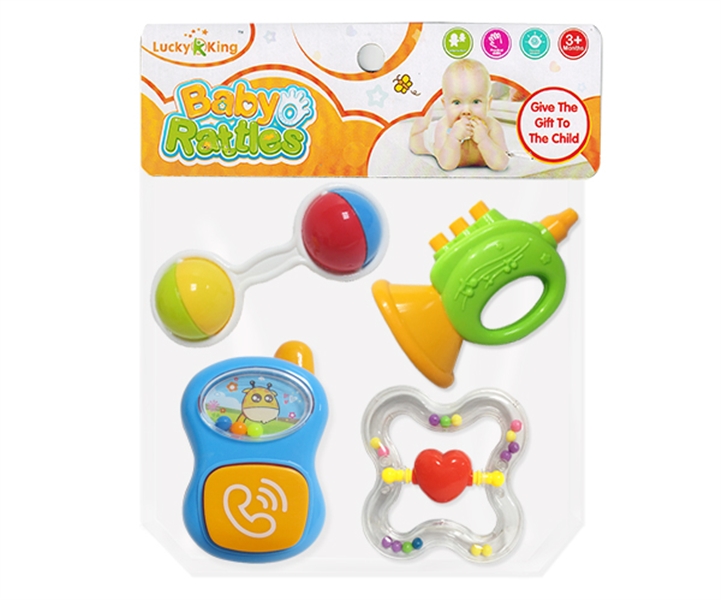 BABY RATTLE 4PCS - HP1123365