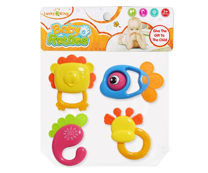 BABY RATTLE 4PCS - HP1123366