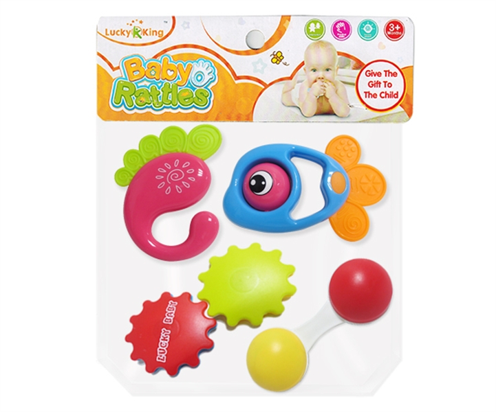 BABY RATTLE 4PCS - HP1123367