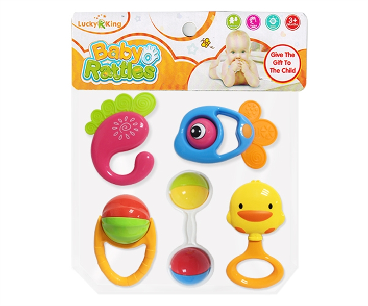 BABY RATTLE 5PCS - HP1123369