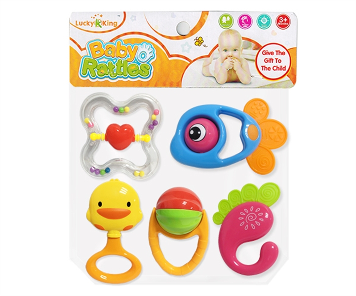 BABY RATTLE 5PCS - HP1123372