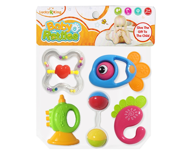 BABY RATTLE 5PCS - HP1123373