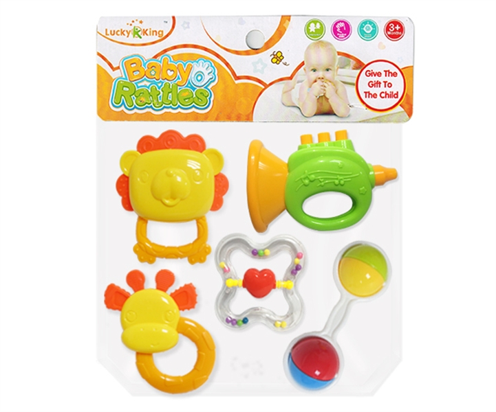 BABY RATTLE 5PCS - HP1123374