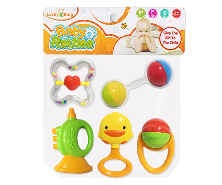 BABY RATTLE 5PCS - HP1123377