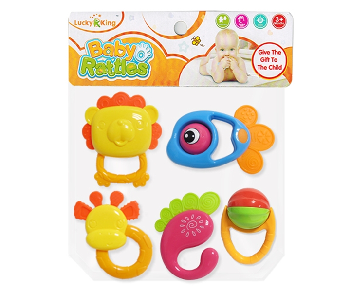 BABY RATTLE 5PCS - HP1123378