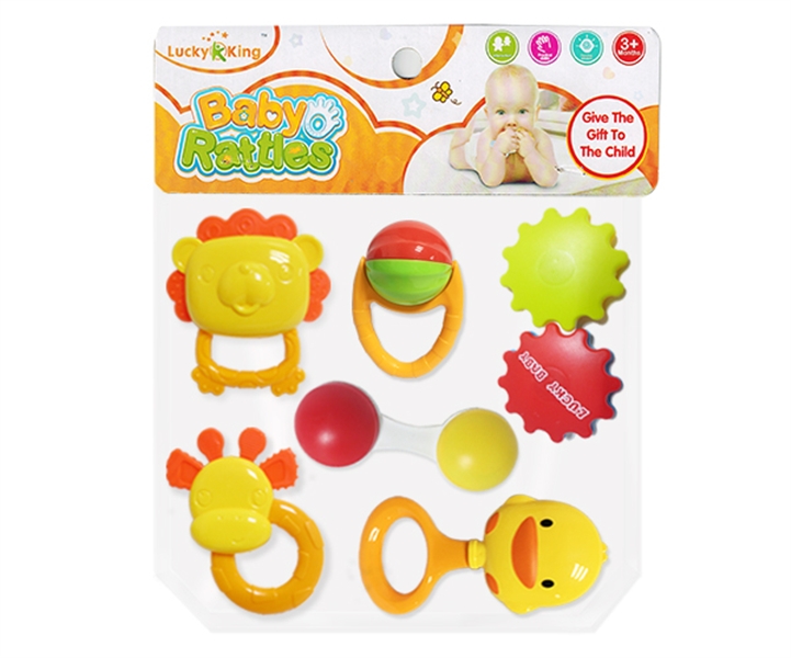 BABY RATTLE 6PCS - HP1123386