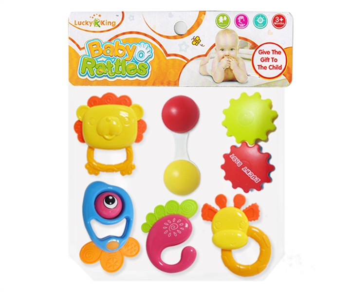 BABY RATTLE 6PCS - HP1123387
