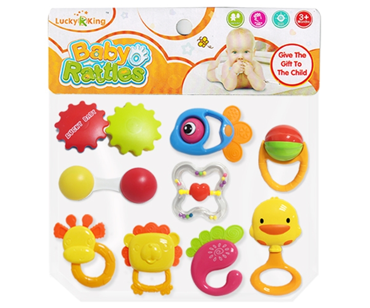 BABY RATTLE 9PCS - HP1123393