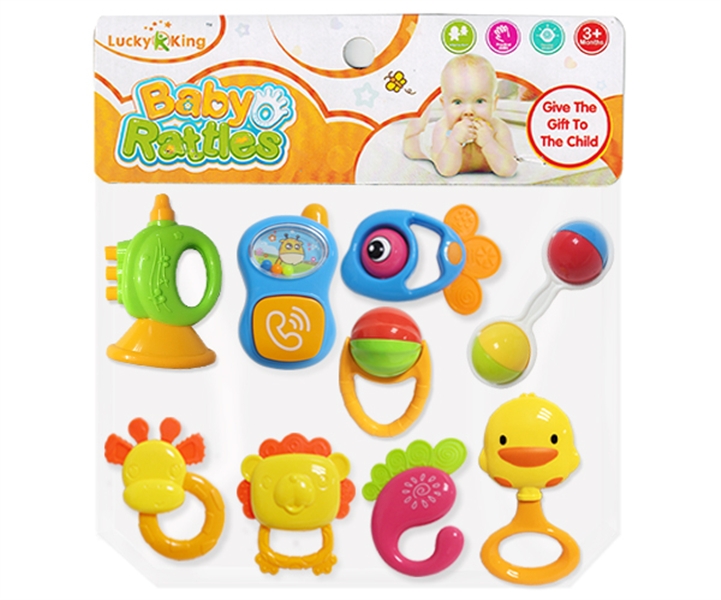 BABY RATTLE 9PCS - HP1123394