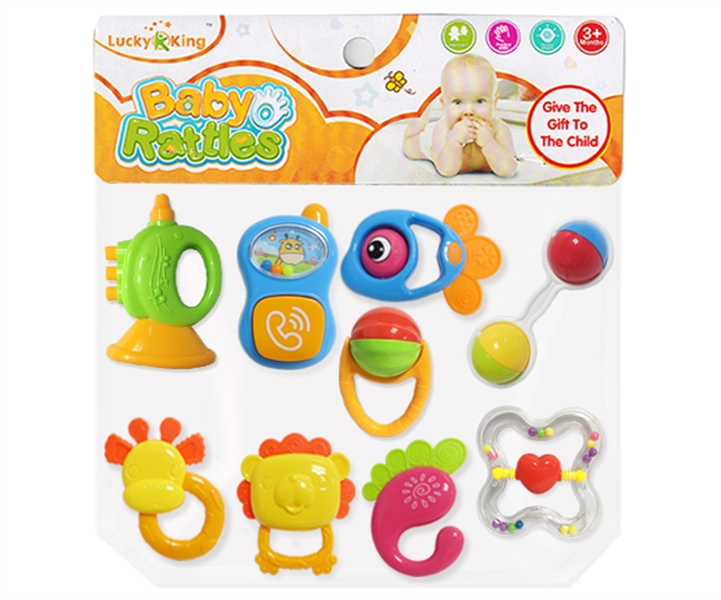 BABY RATTLE 9PCS - HP1123395