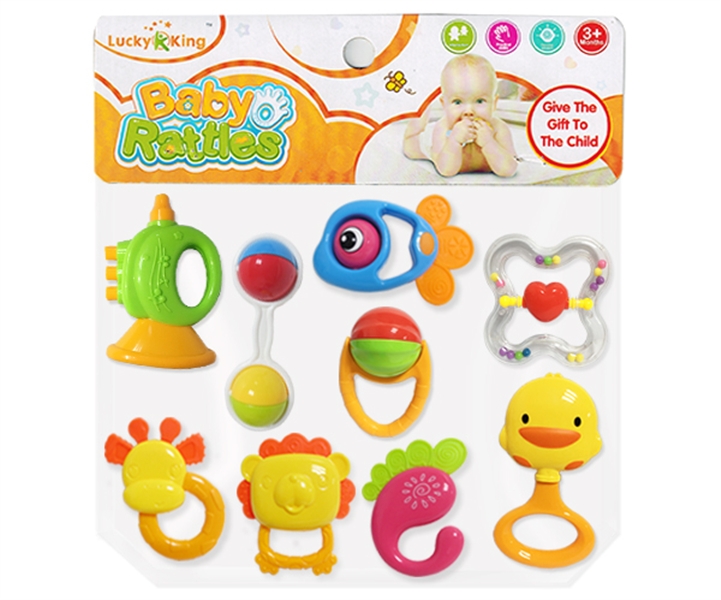 BABY RATTLE 9PCS - HP1123396