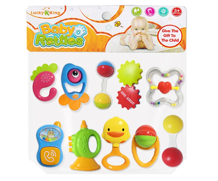 BABY RATTLE 10PCS - HP1123397