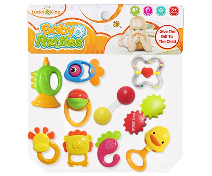 BABY RATTLE 10PCS - HP1123399